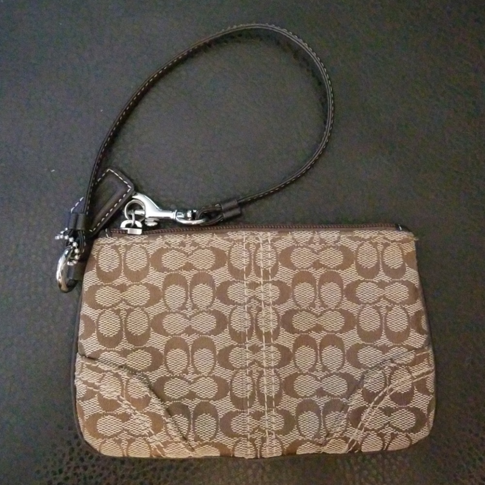 Coach wristlet
